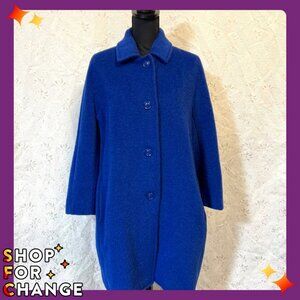 WEEKEND MaxMara Blue Coat size 10